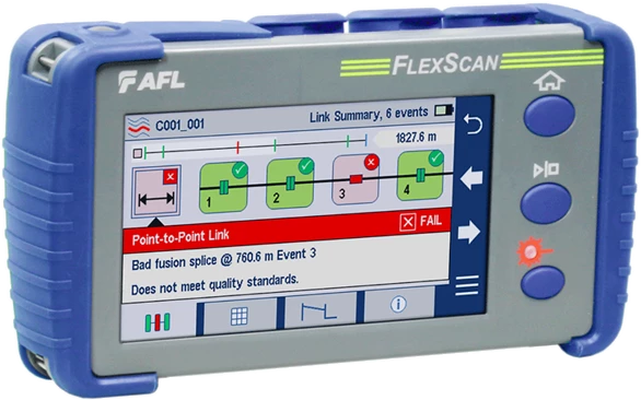 AFL FlexScan FS200 Single-mode OTDR series
